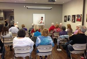 Jeremy Dew speaking at Voices for Children on "Building Relationships with Kids" "Building Relationships with Kids" at VFC