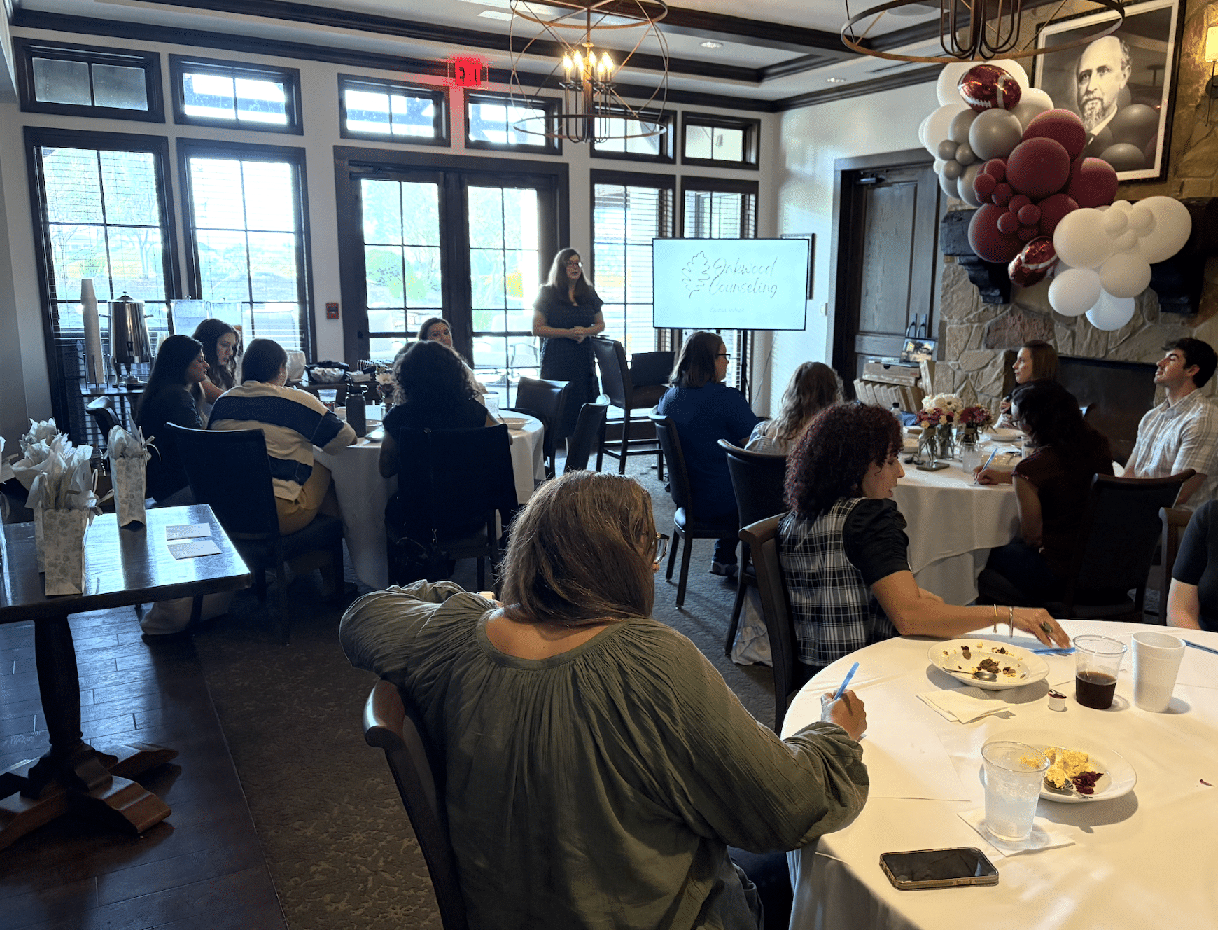 Oakwood Counseling - A Counseling & Assessment Center Oakwood staff attending an educational seminar